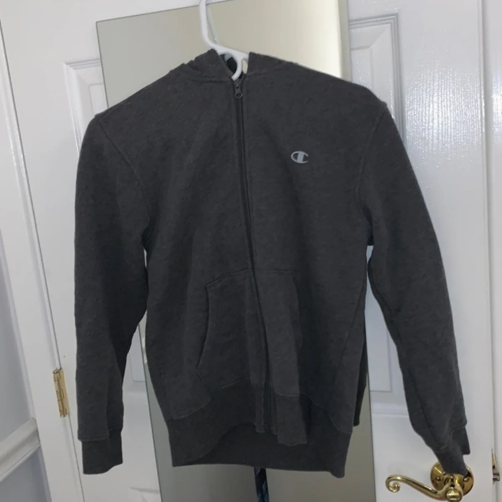 CHAMPION ZIP UP HOODIE LARGE